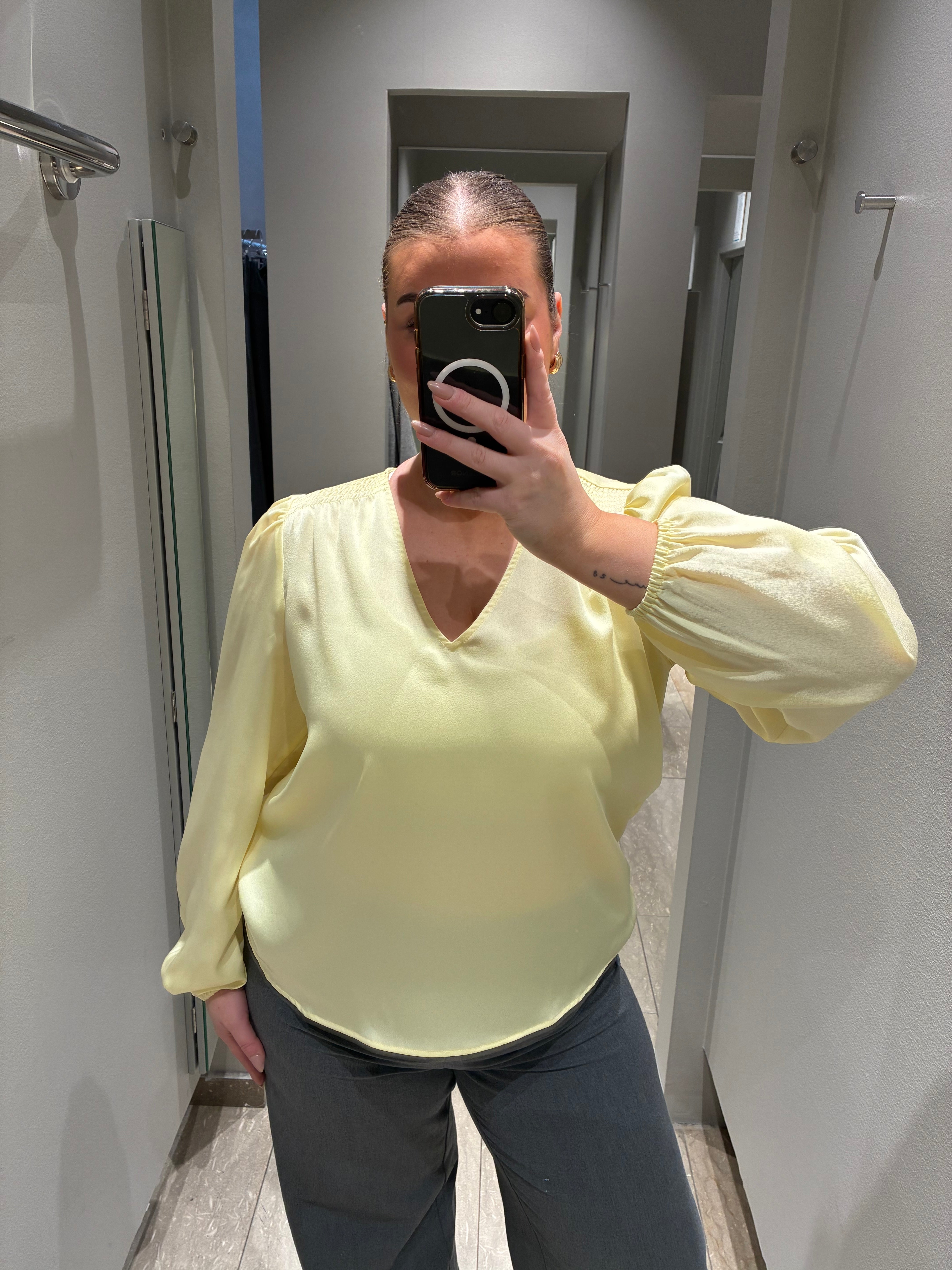 VIELLETTE Top - Pastel Yellow